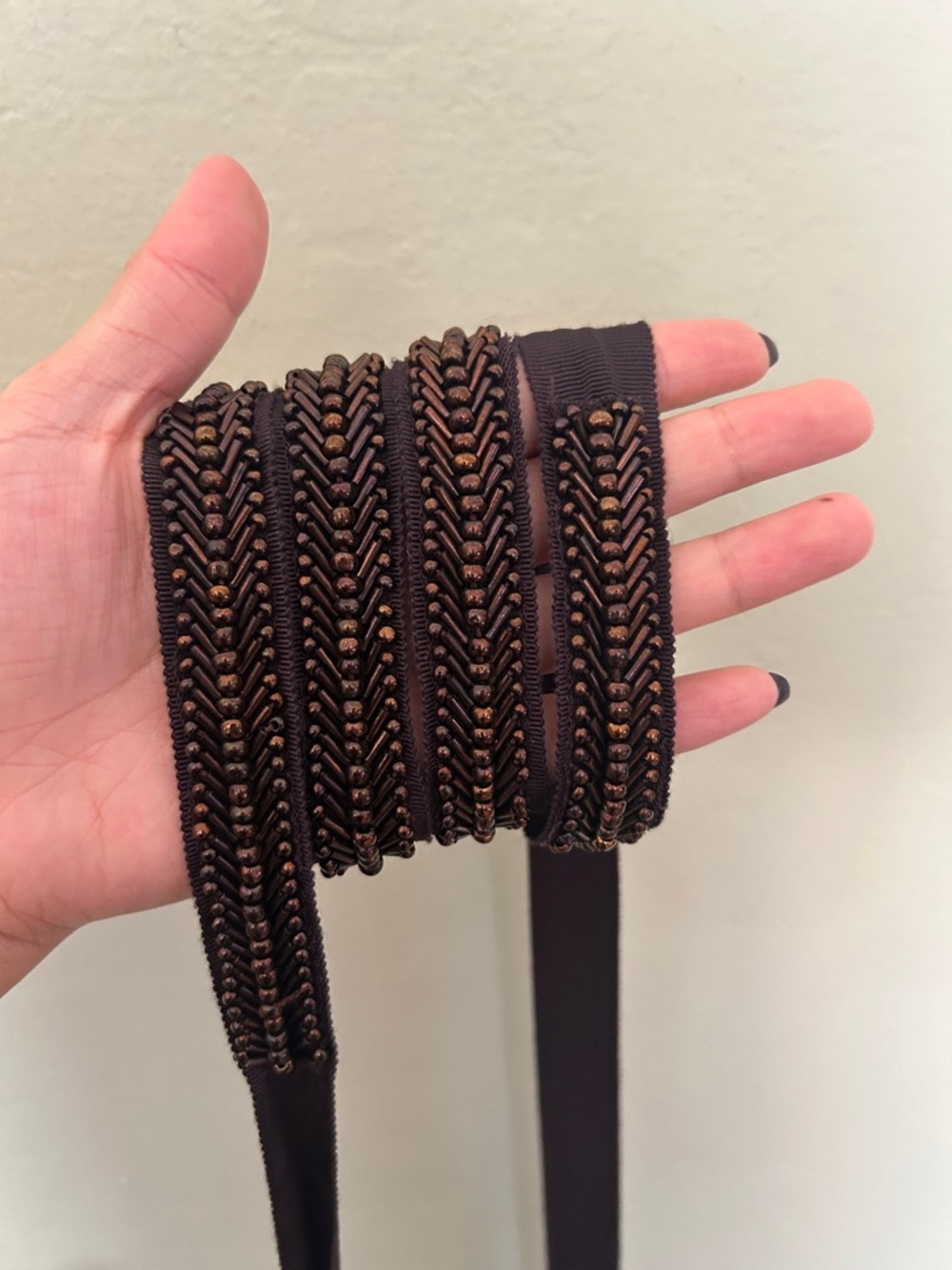 J. Crew beaded belt